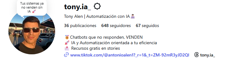 Antonio, fundador de Crevy